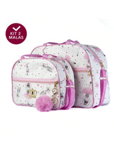 Kit Bolsa e Mala Maternidade PomPom - Praticidade e Estilo para Mamães