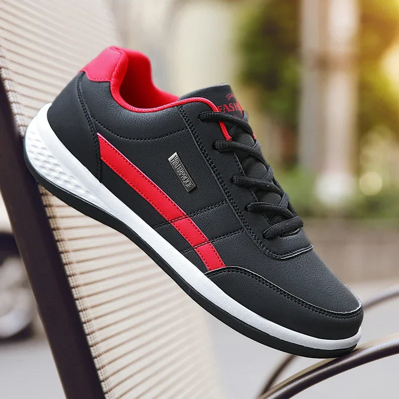 Sapatênis Masculino de Couro Casualle Comfort