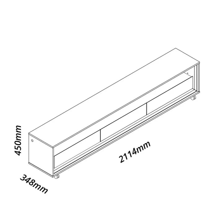 Rack para TV até 85 Polegada com LED - Plenza