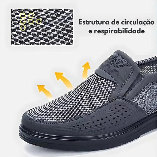Sapato Mocassim Masculino | Moderno Conforto | LANÇAMENTO 2025
