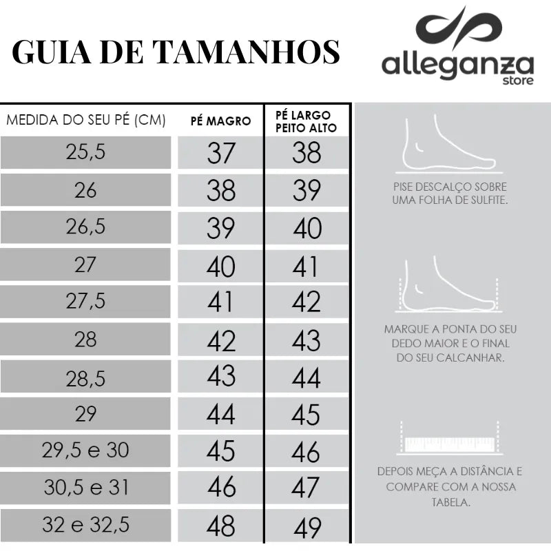 Sandália Masculina de Couro | Allegante Comfort
