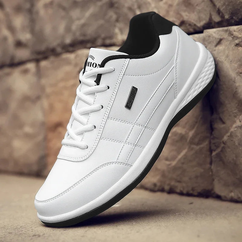 Sapatênis Masculino de Couro Casualle Comfort