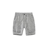 Bermuda de Linho Masculina Listrada