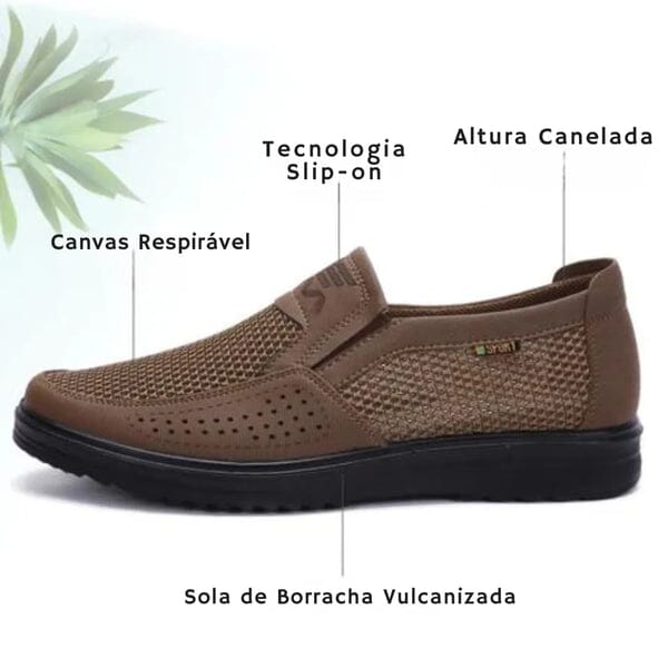 Sapato Mocassim Masculino | Moderno Conforto | LANÇAMENTO 2025