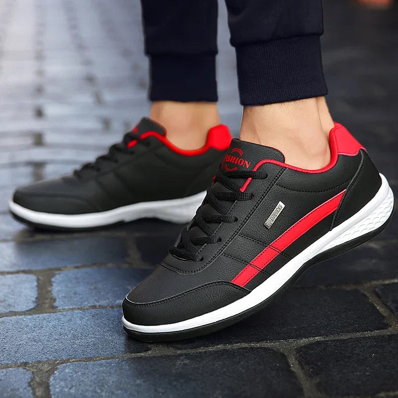 Sapatênis Masculino de Couro Casualle Comfort