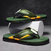 Chinelo Masculino Antiderrapante com Tiras de Tecido e Tecnologia Antiodor | AirComfort