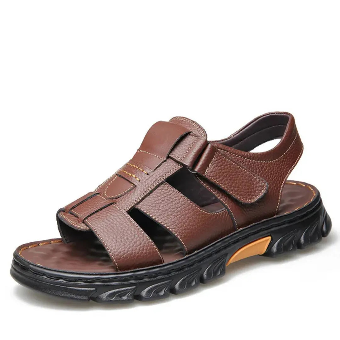 Sandália Masculina de Couro | Allegante Comfort
