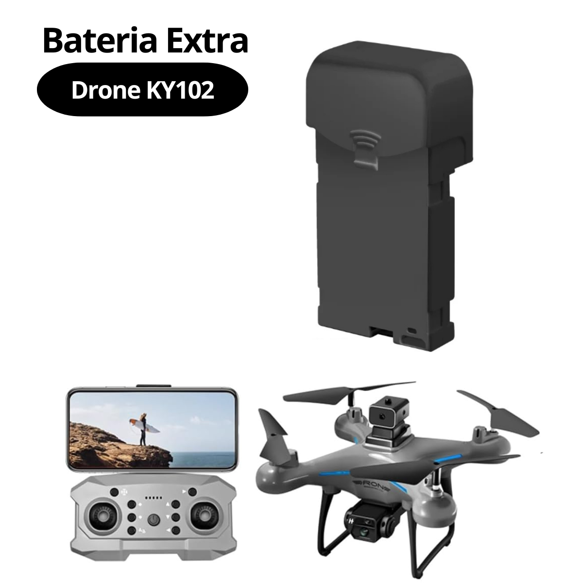 Bateria Extra - Bateria Drone KY102