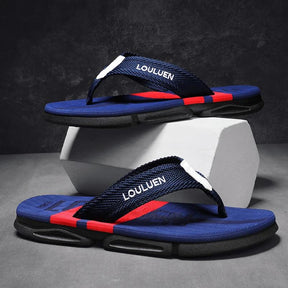 Chinelo Masculino Antiderrapante com Tiras de Tecido e Tecnologia Antiodor | AirComfort