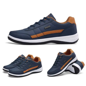 Sapatênis Masculino de Couro Casualle Comfort