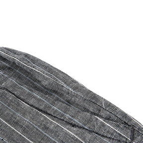 Bermuda de Linho Masculina Listrada