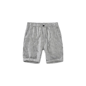 Bermuda de Linho Masculina Listrada