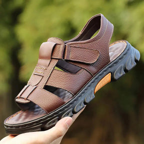 Sandália Masculina de Couro | Allegante Comfort