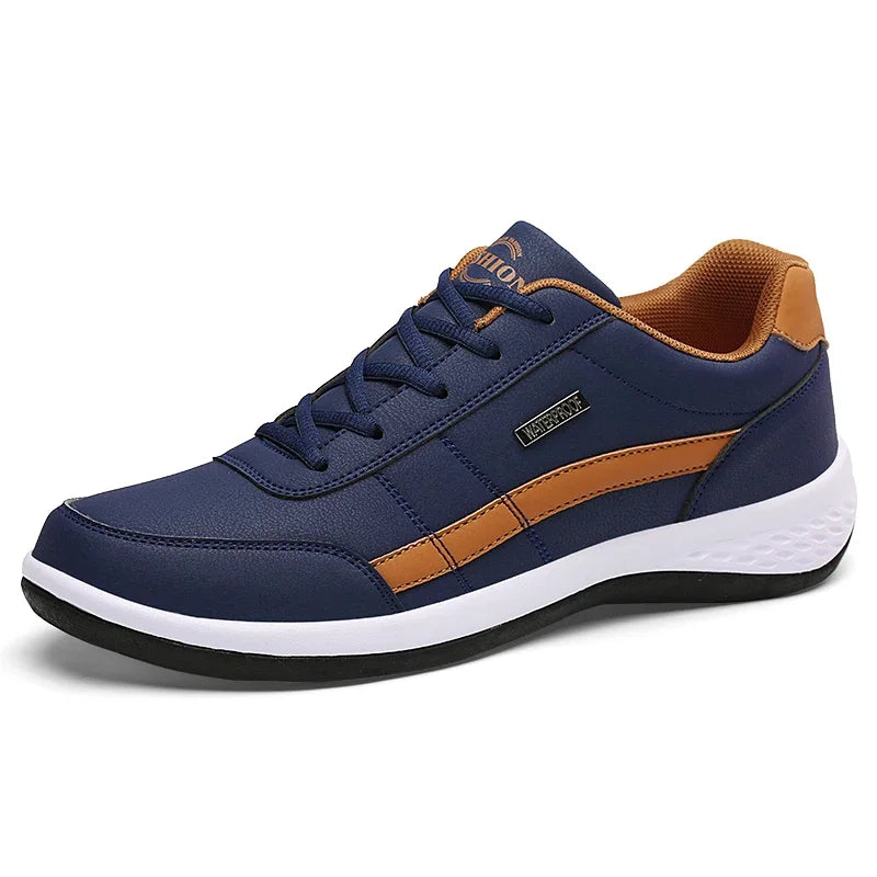 Sapatênis Masculino de Couro Casualle Comfort